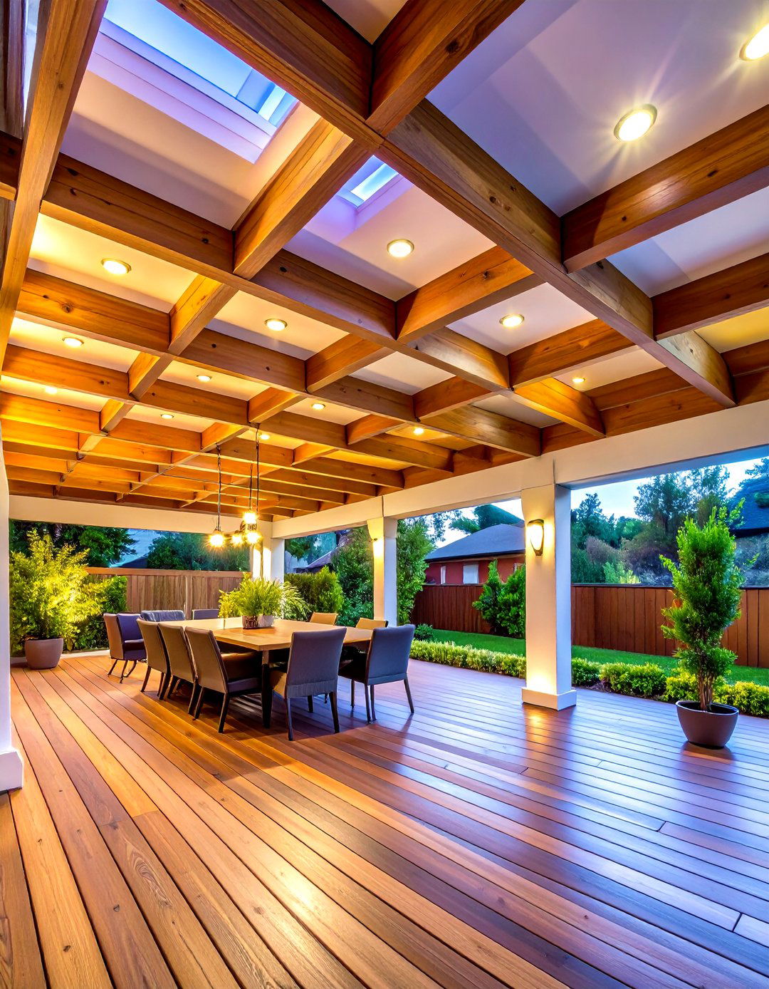 Under Deck Drainage Patio Ceiling - 25 patio ceiling ideas