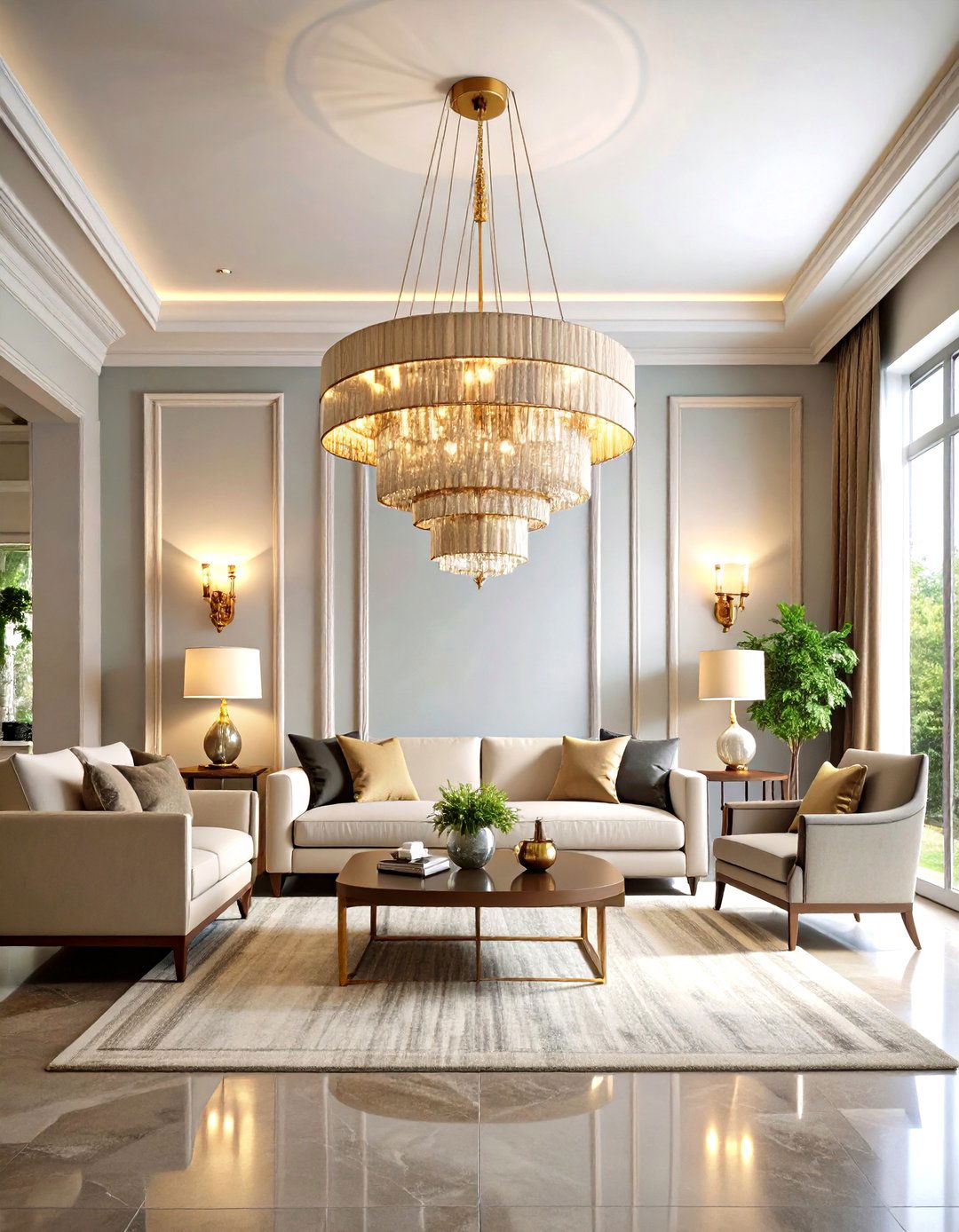 Unlike Ordinary Fixtures Statement Lighting Turns the Parlor Room into Art - 25 parlor room ideas