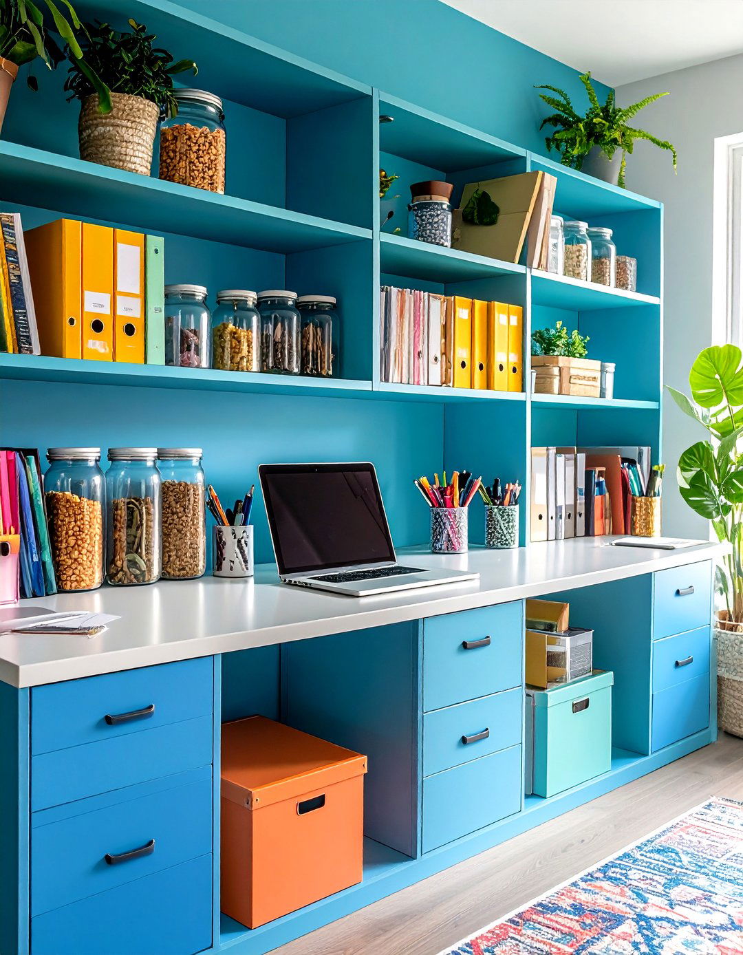 Upcycled Jars and Boxes Offer Eco Friendly Office Storage - 25 office storage ideas