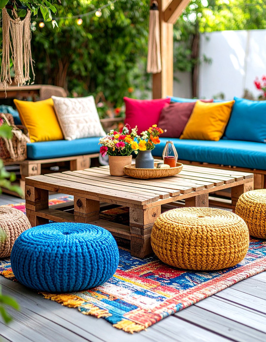 Upcycled and Sustainable Materials Elevate Style - 25 outdoor living room ideas
