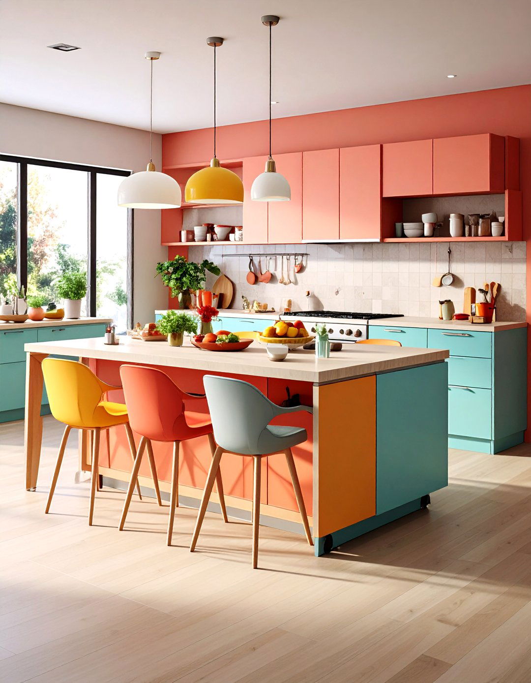 Use Multi Task Furniture to Stretch Small Plans - 25 open kitchen ideas