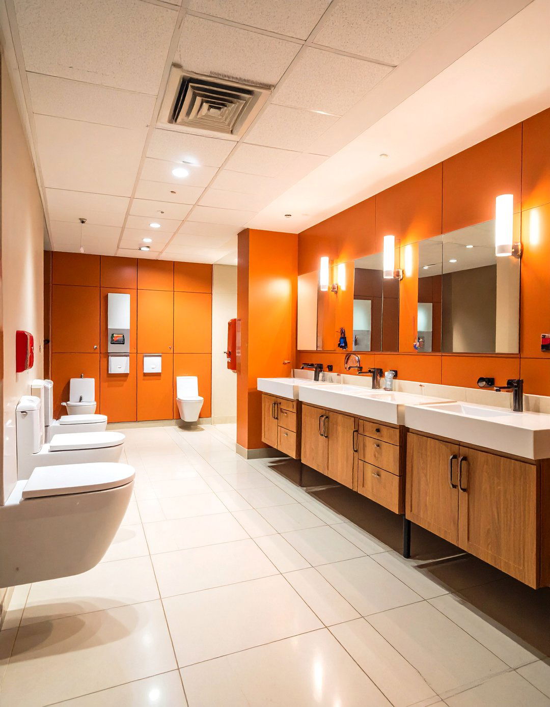 WELL Certified Amenities - 25 office bathroom ideas