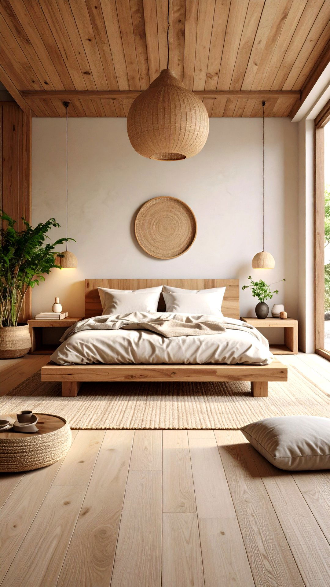Wabi Sabi Imperfect Charm - 25 minimalist bedroom ideas