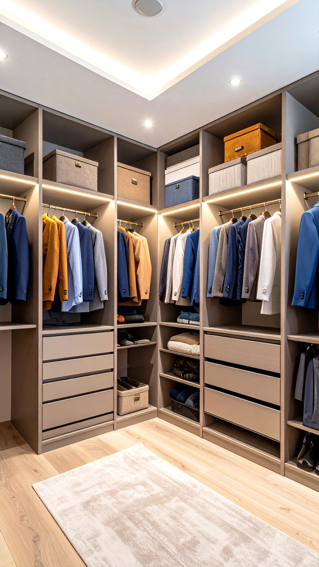 Walk In Closet Corner Accessory Shelf - 25 corner shelf ideas