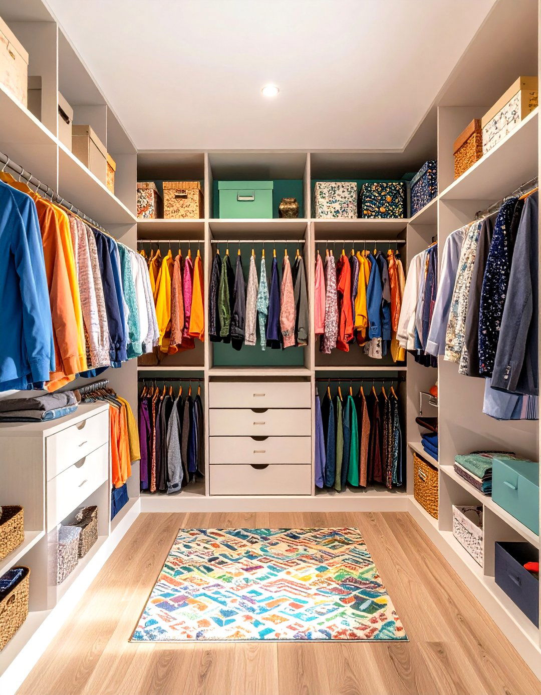 Wallpaper Backdrops Personalize Your Open Closet - 25 open closet ideas