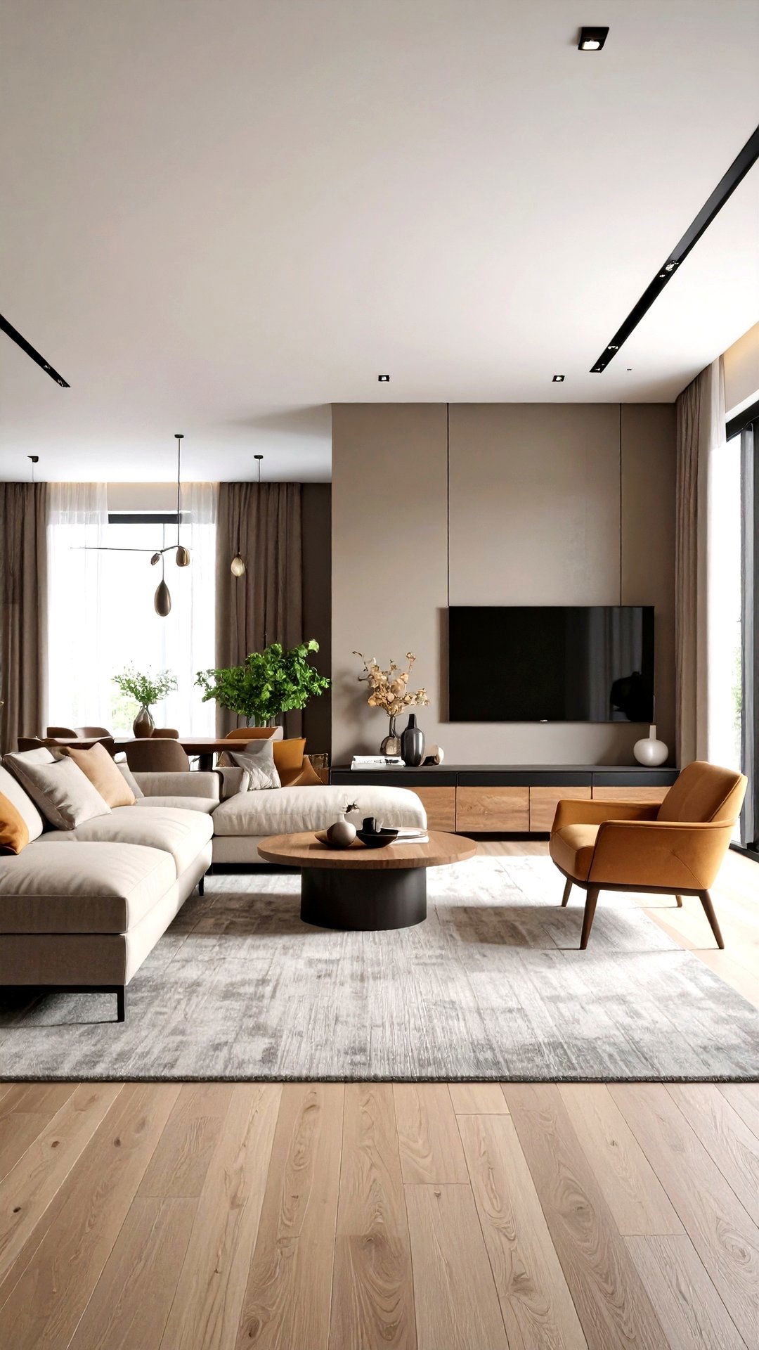 Warm Greige Accent Wall Balance - 25 accent wall colors
