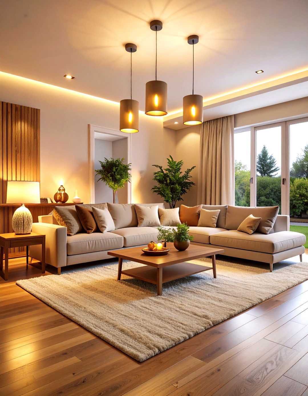 Warm White LEDs Perfect Your Neutral Living Room Lighting