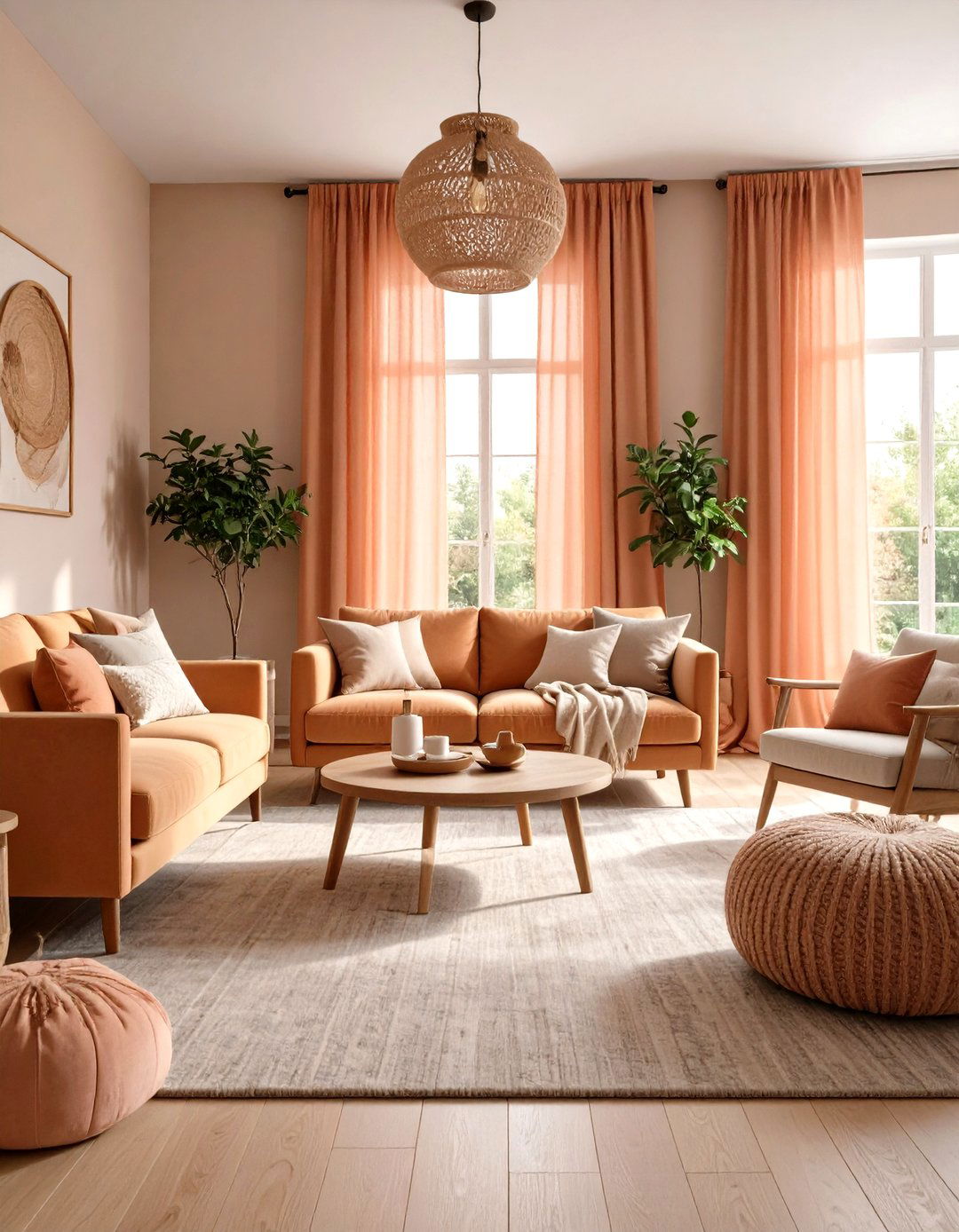 Weave Pastels into Textiles and Furnishings - 25 pastel living room ideas