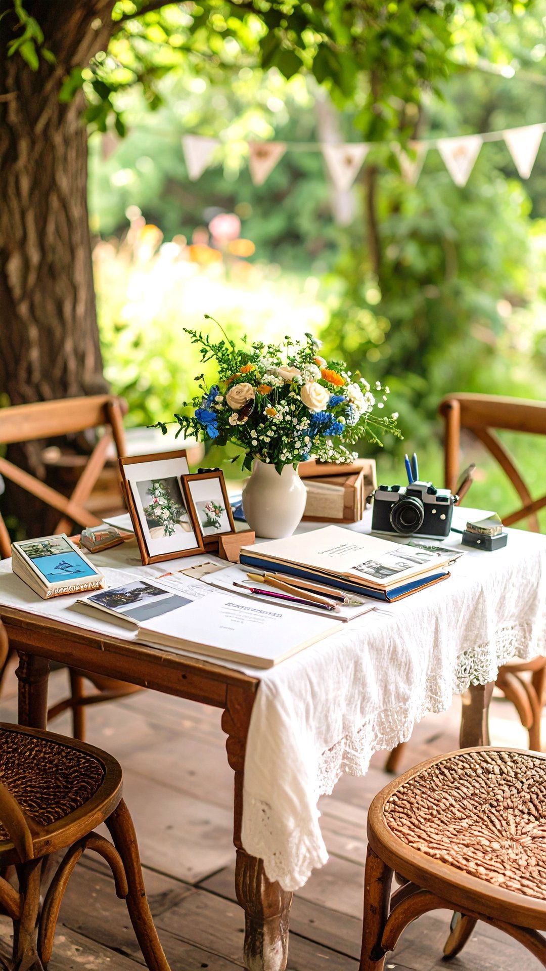 Wedding Guest Book Crafted from Polaroid Photos - 25 classic wedding ideas