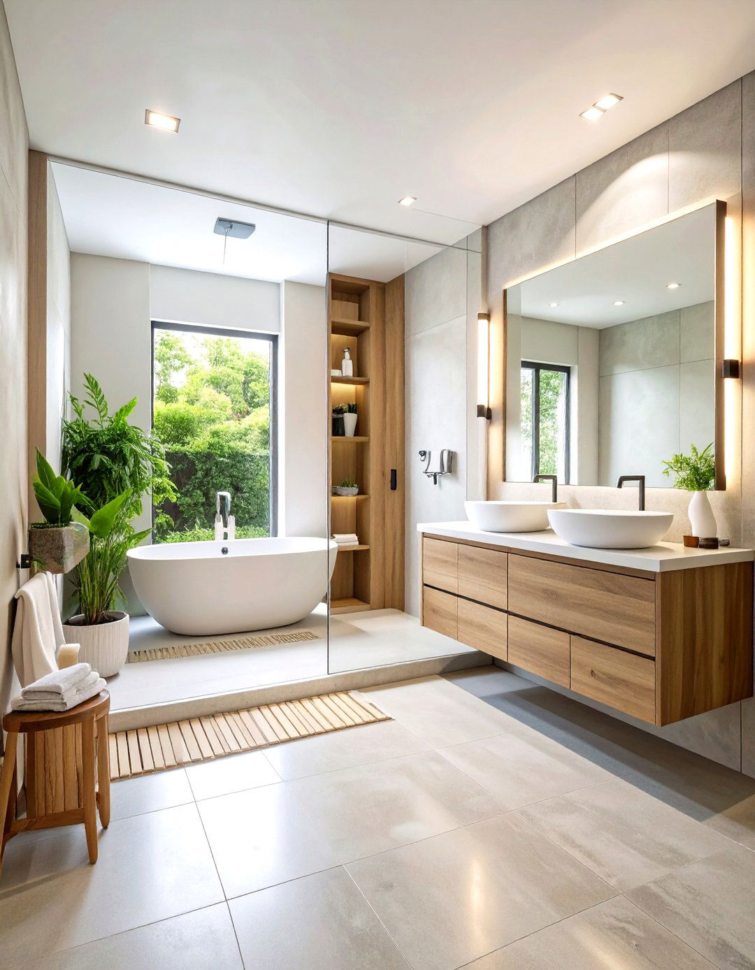 Wet Room Style Ensuite Bathroom for Seamless Space - 25 ensuite bathroom ideas