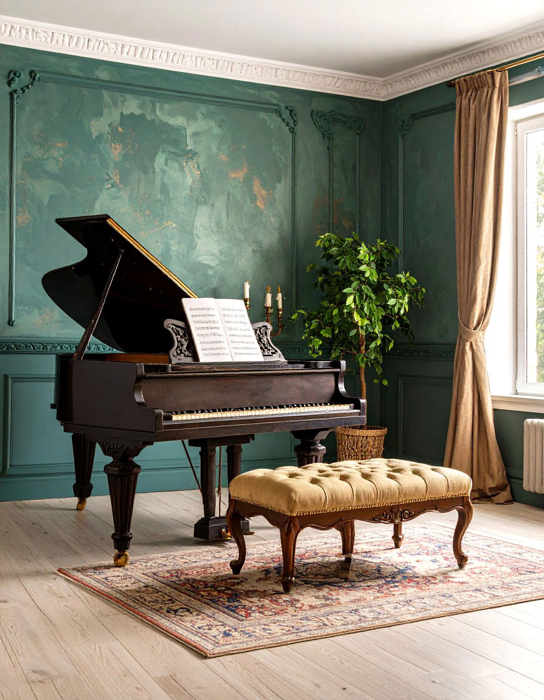 What About an Acoustic Instrument Corner in the Parlor Room - 25 parlor room ideas