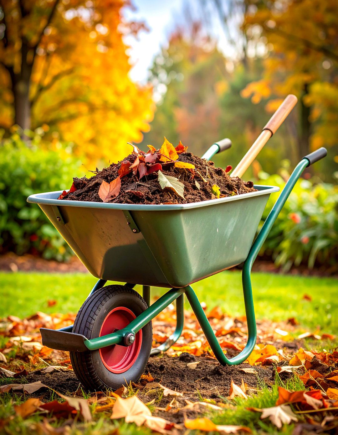 Wheelbarrow Soil and Compost Sifter Frame - 25 old wheelbarrow ideas