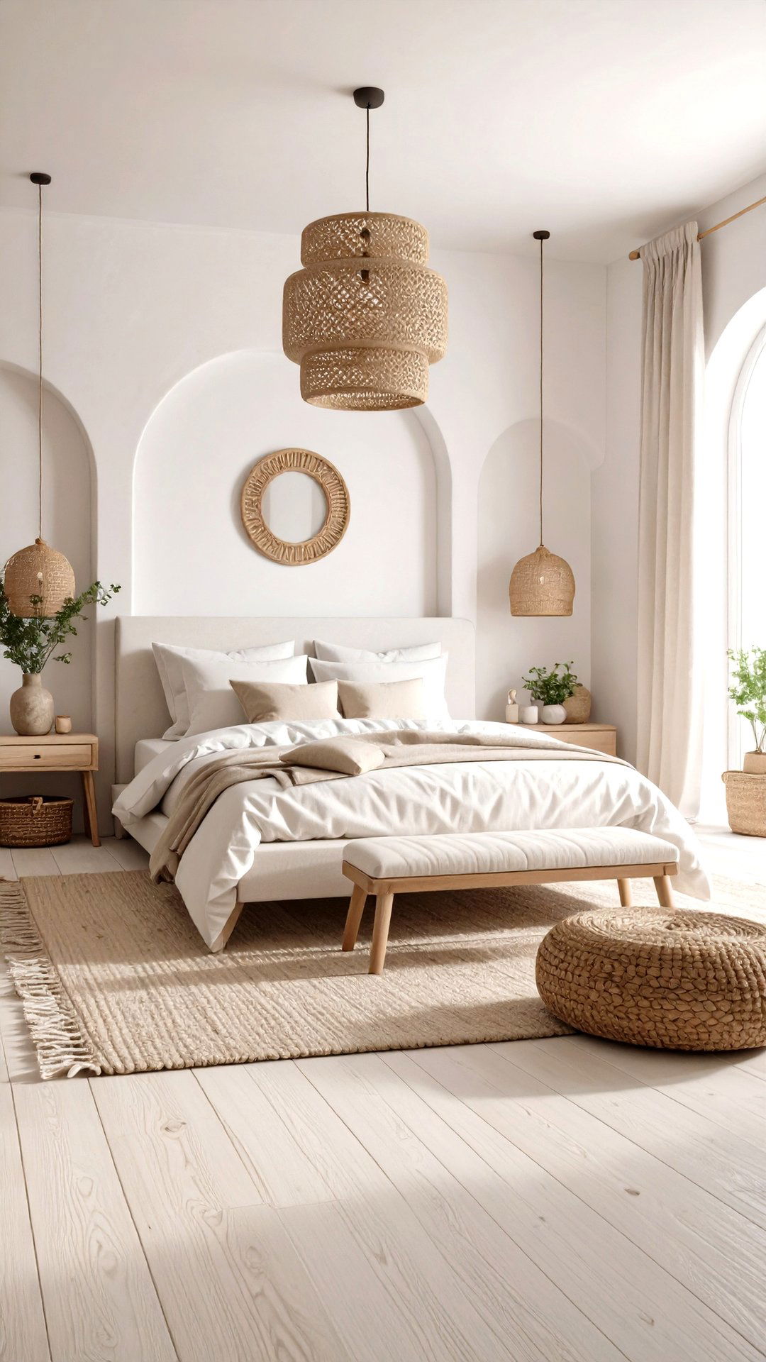 White Stucco Built In Greek Bedroom Furniture - 25 greek bedroom design ideas