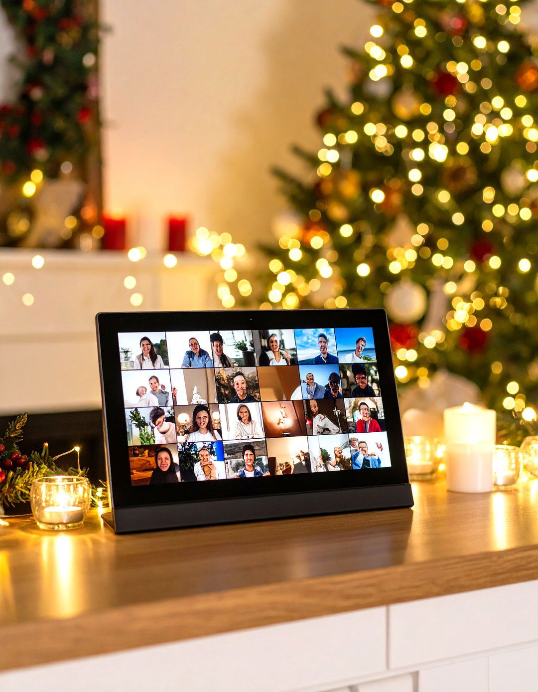 Wi Fi Digital Photo Frame Keeps Family Memories Rotating - 25 family gift ideas