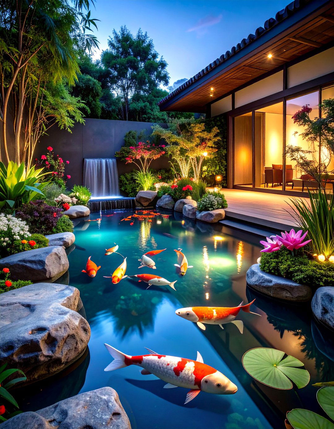 Wildlife Attracting Water Garden Border - 25 lagoon pool ideas