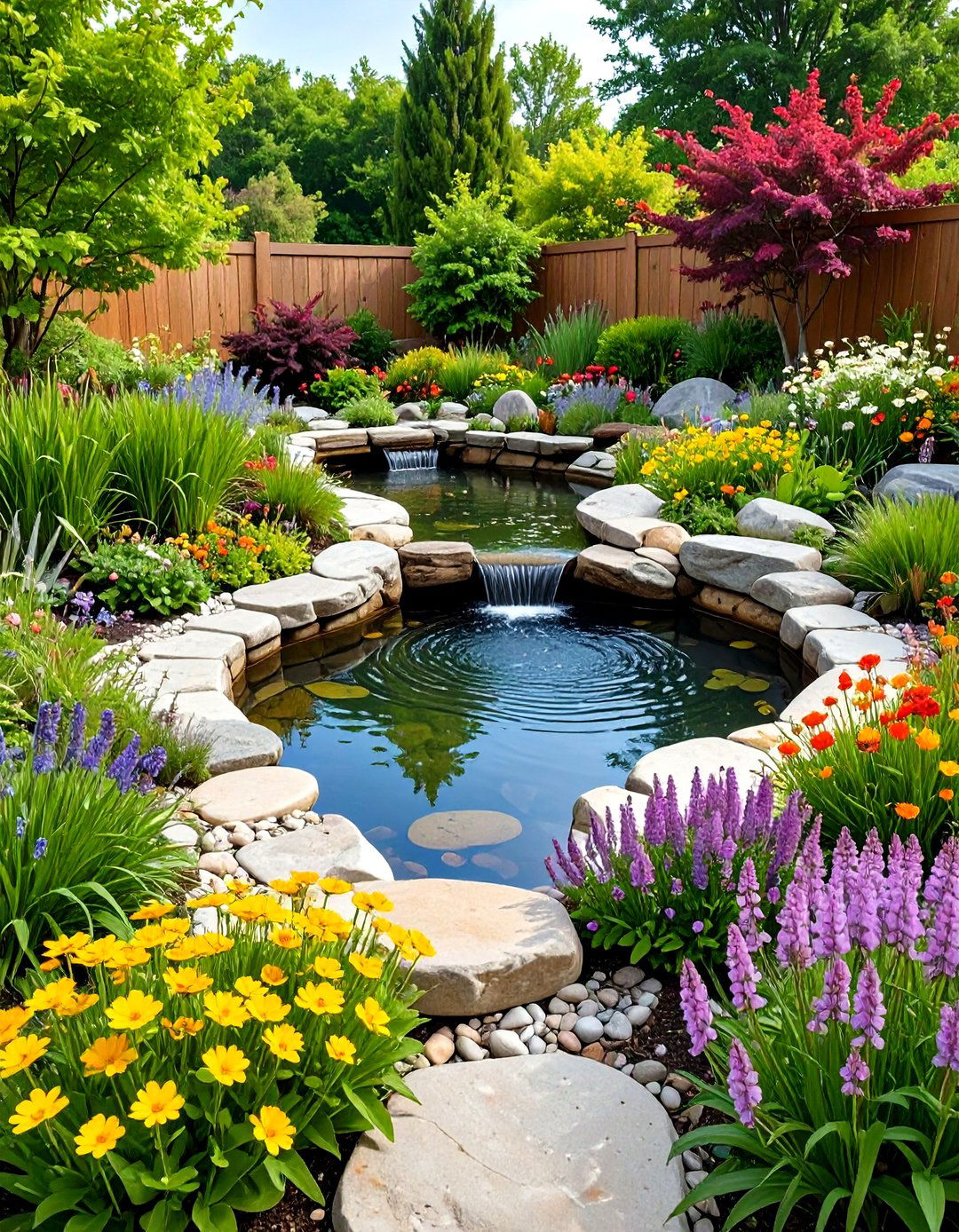 Wildlife Friendly Natural Pond Habitat - 25 backyard pond ideas