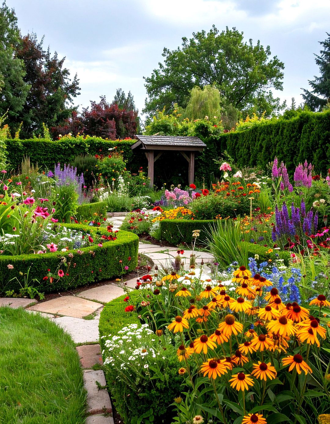 Wildlife Friendly Pollinator Parterre - 25 parterre garden ideas