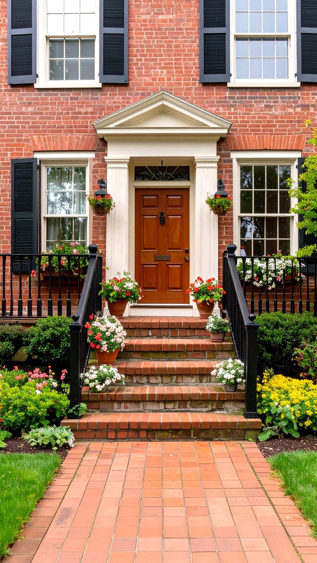 Williamsburg Inspired Paint Palette Honors Heritage - 25 colonial front porch ideas