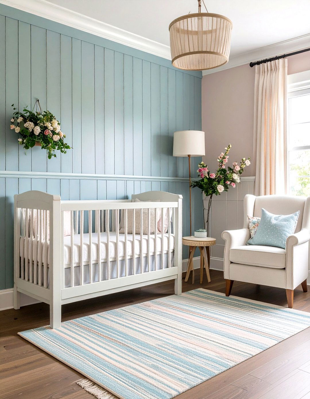 Wood Paneling Accent Wall - 25 nursery accent wall ideas