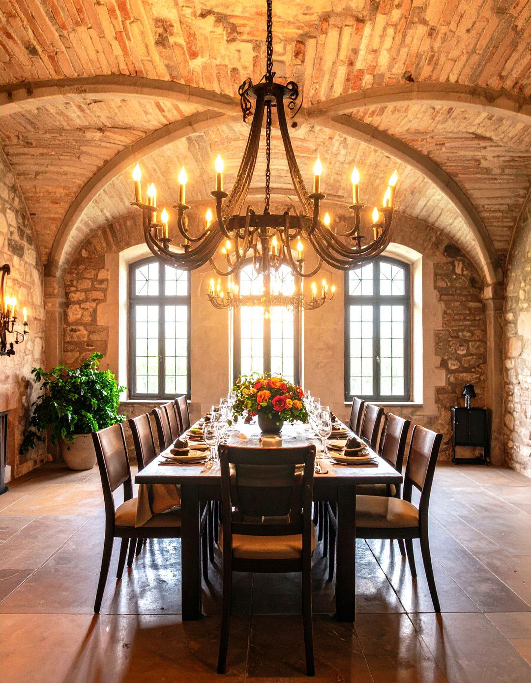 Wrought Iron Chandeliers for Medieval Glow - 25 medieval home decor ideas