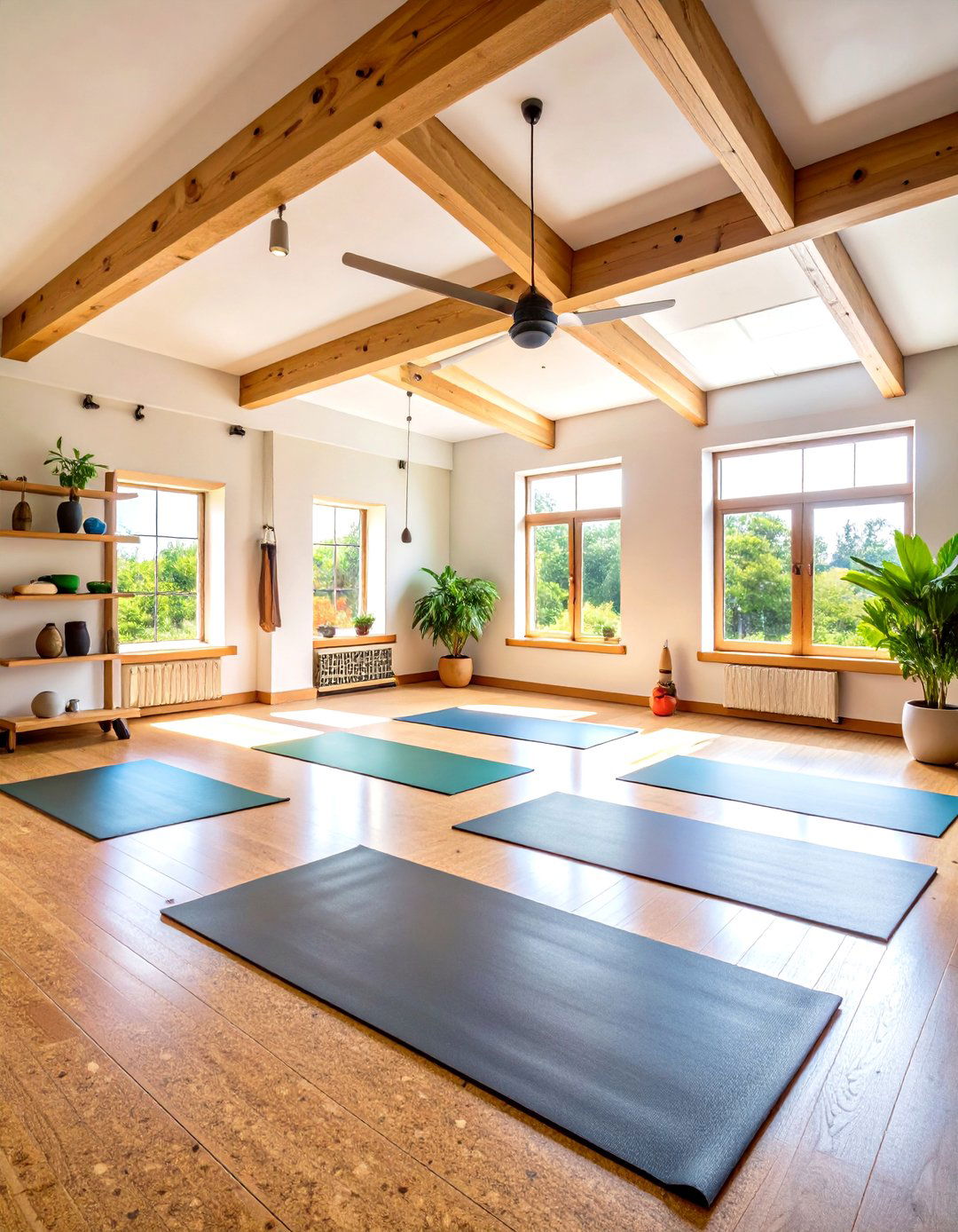 Yoga Studio Bonus Room Anchored in Balance - 25 bonus room ideas