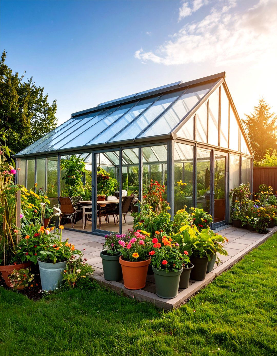 Zen Minimalist Open Air Courtyard - 25 patio enclosure ideas