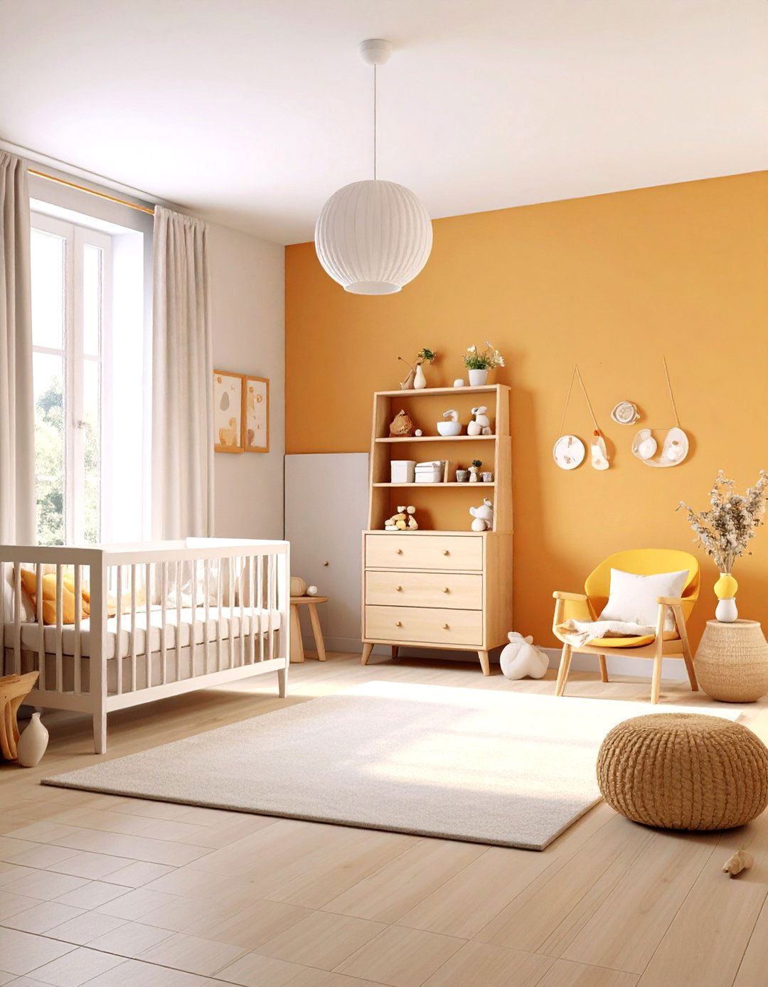 Zero VOC Pregnancy Safe Paint - 25 neutral nursery ideas
