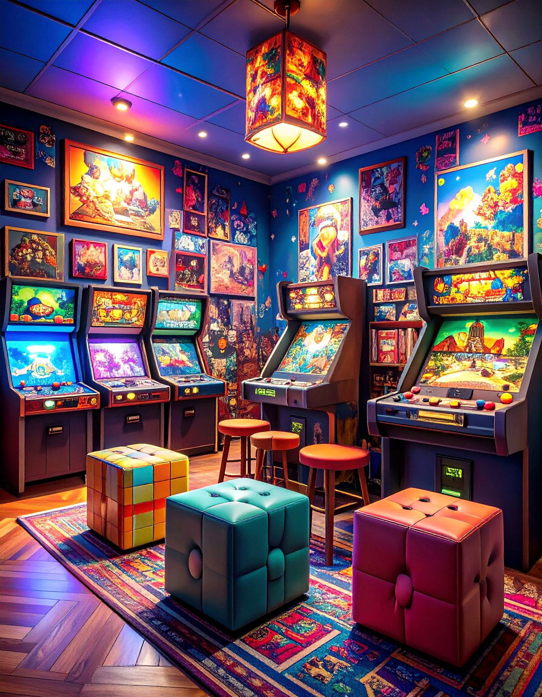 s Themed Arcade Room Decor Revival - 25 arcade room ideas