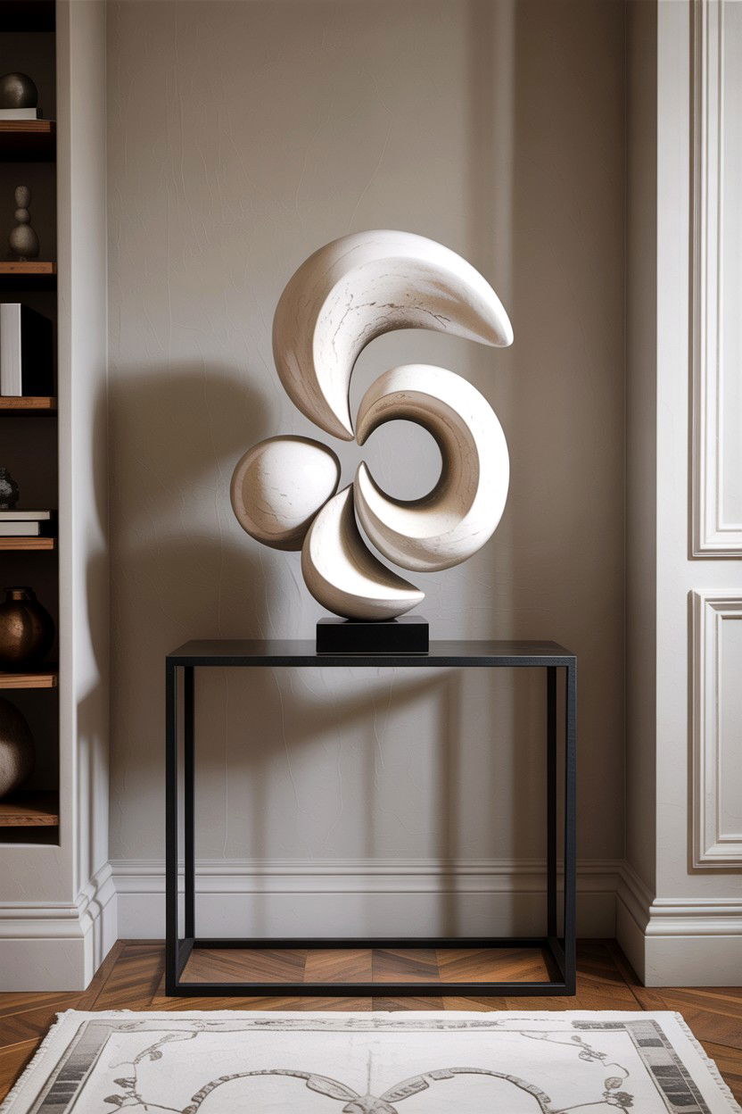 Abstract Sculpture - 30 living room decorative objects