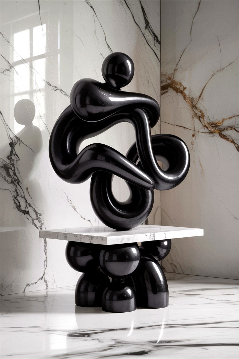 Abstract Sculpture - 30 bedroom decorative objects