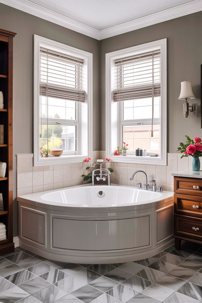 Acrylic Corner Tub - 30 corner tub ideas