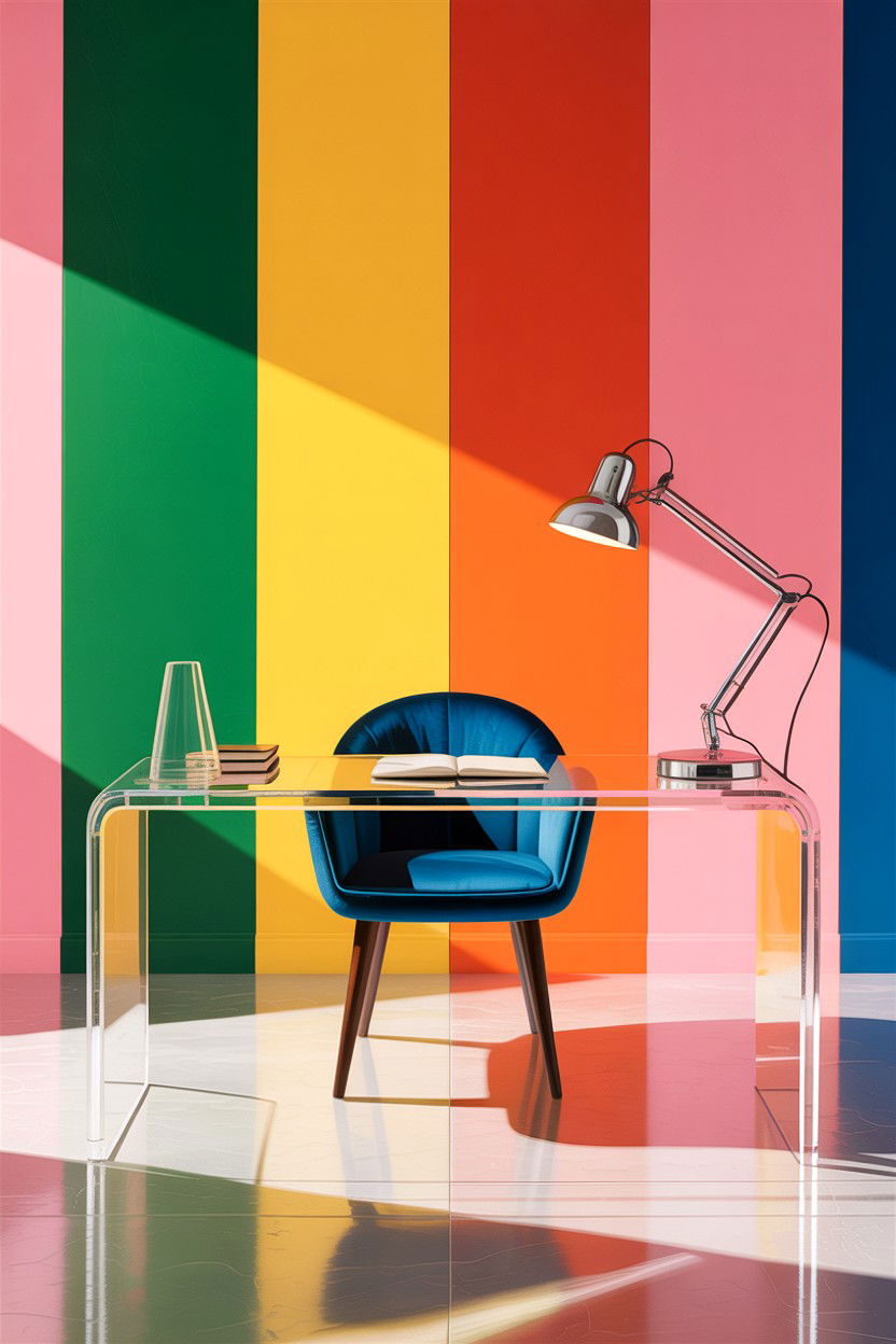 Acrylic Desk - 30 bedroom writing desks