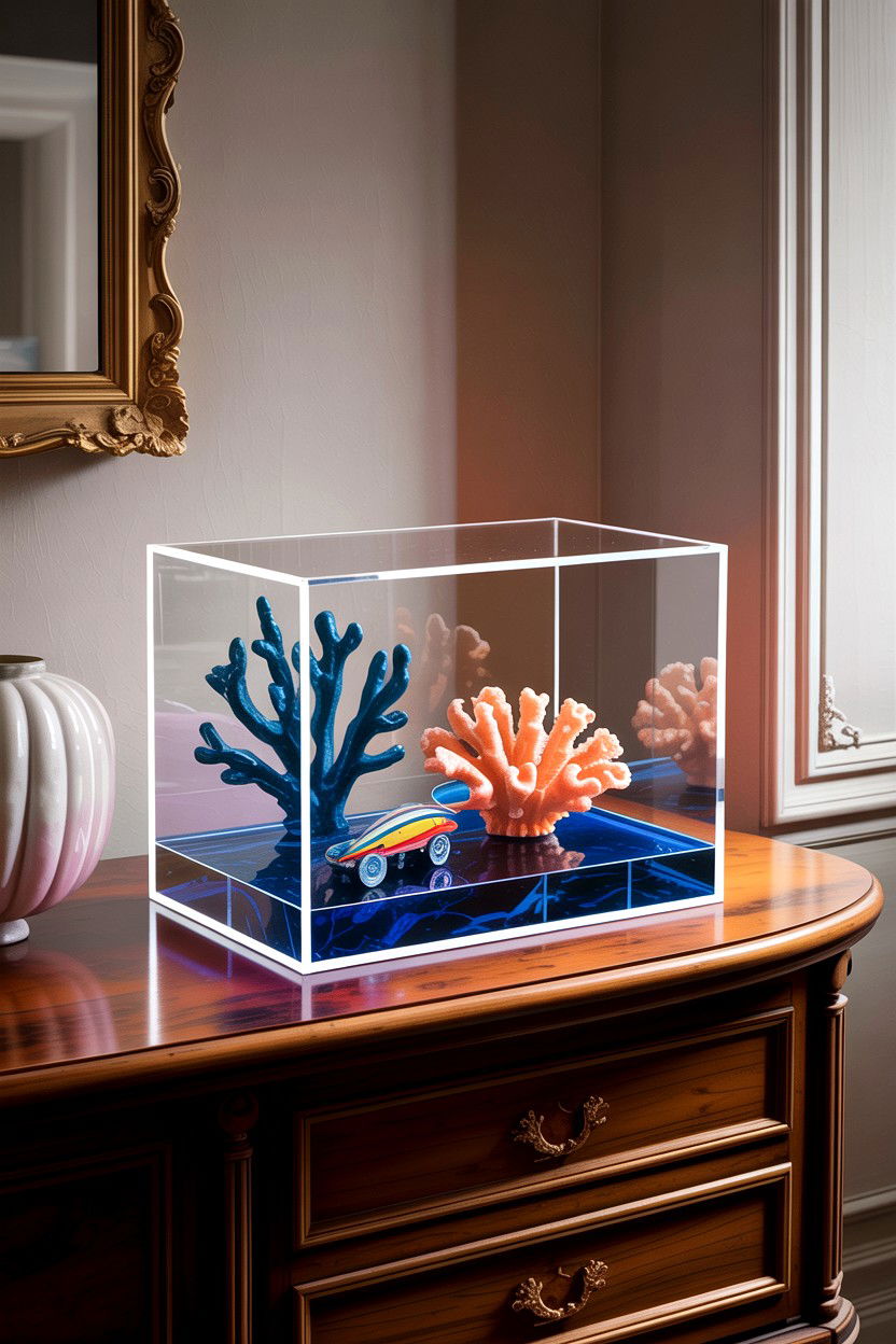 Acrylic Display Box - 30 bedroom collection display ideas