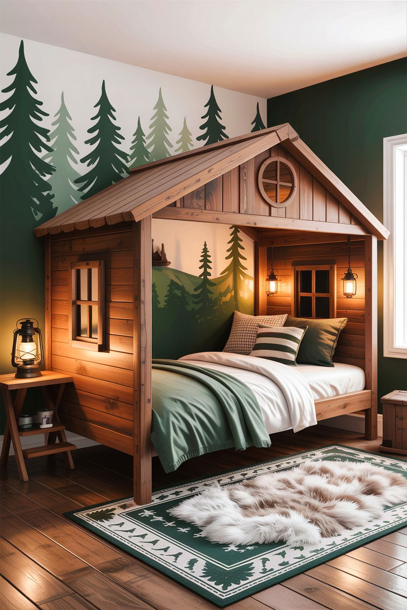 Adventure cabin bed - 30 kids bedroom ideas