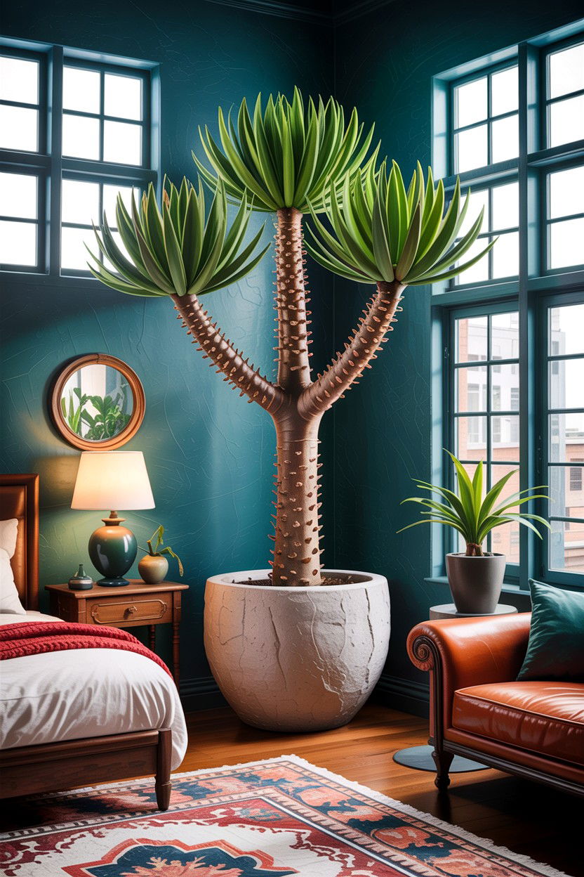 African Milk Tree - 30 bedroom succulents