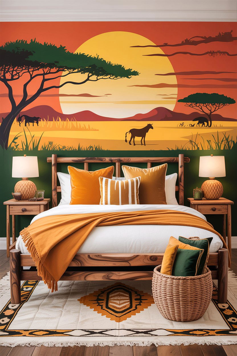 African Savanna Bedroom - 30 explorer bedroom ideas