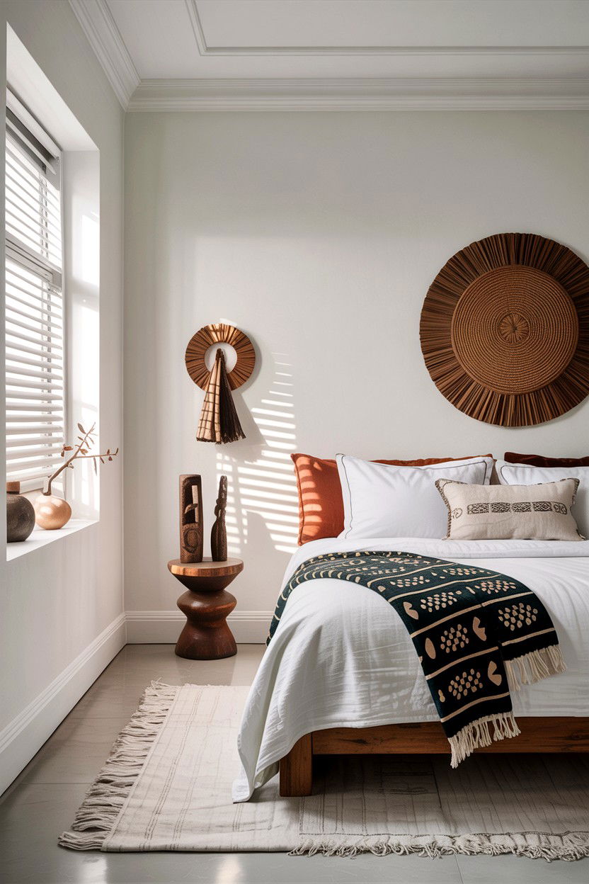 Afro Minimalist Bedroom - 30 African bedroom ideas