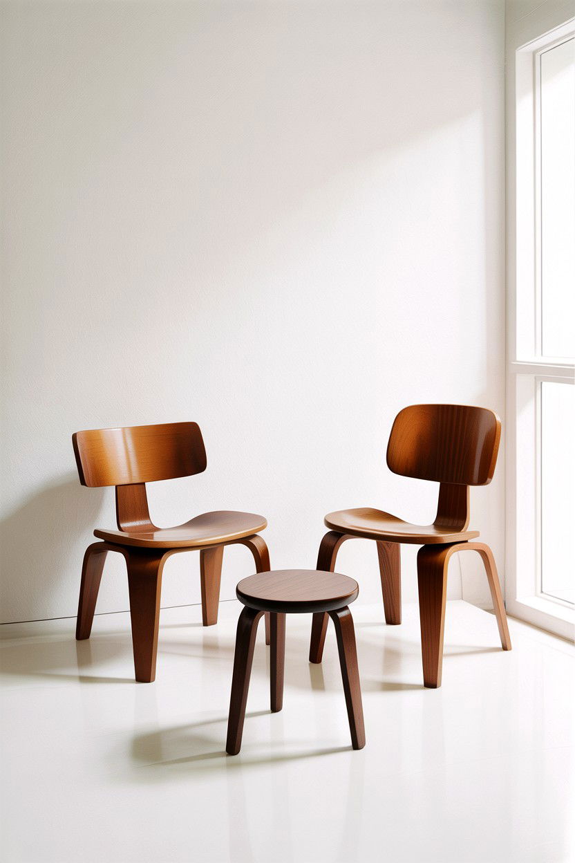 Alvar Aalto furniture setup - 30 Finnish living room ideas