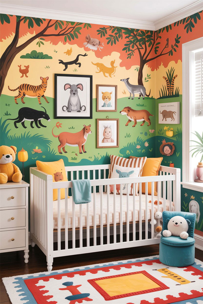 Animal Nursery Decor - 30 baby bedroom ideas