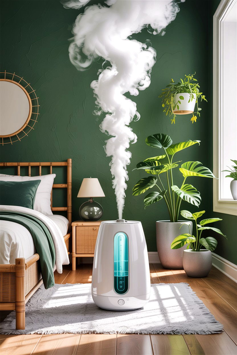 Antibacterial Humidifier - 30 bedroom humidifiers