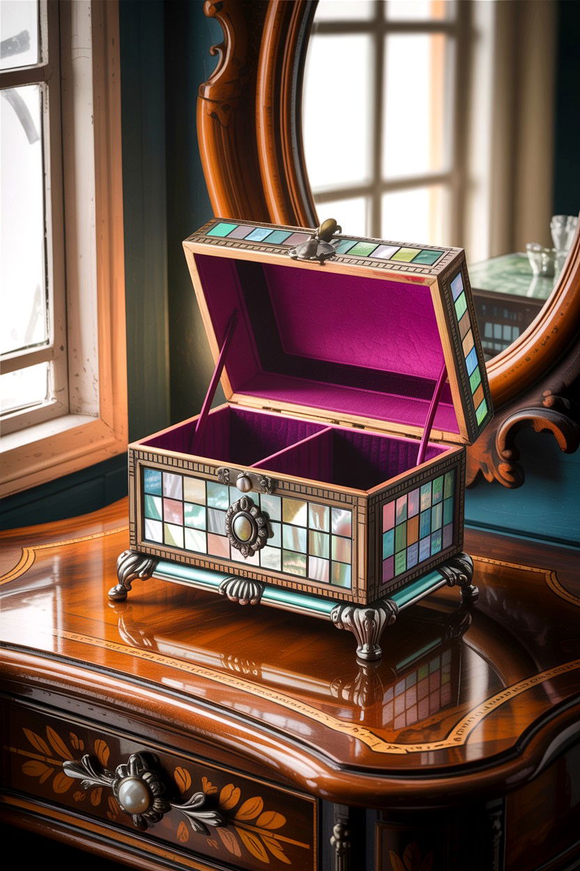 Antique Jewelry Box - 30 bedroom jewelry boxes