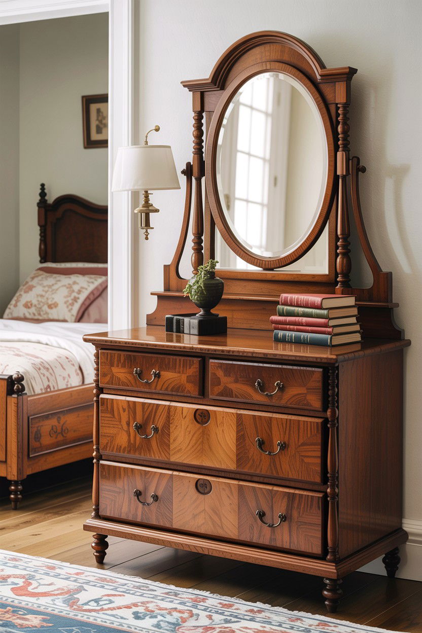 Antique Oak Dresser - 30 bedroom vintage dressers