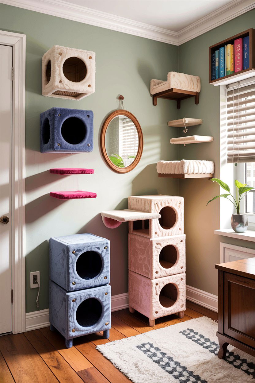 Apartment Cat Room - 30 cat bedroom ideas