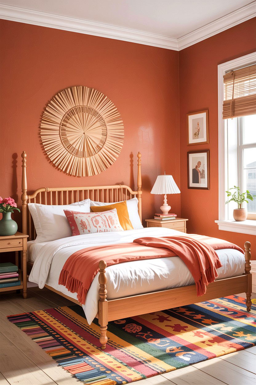 Apricot bedroom - 30 bedroom paint colors