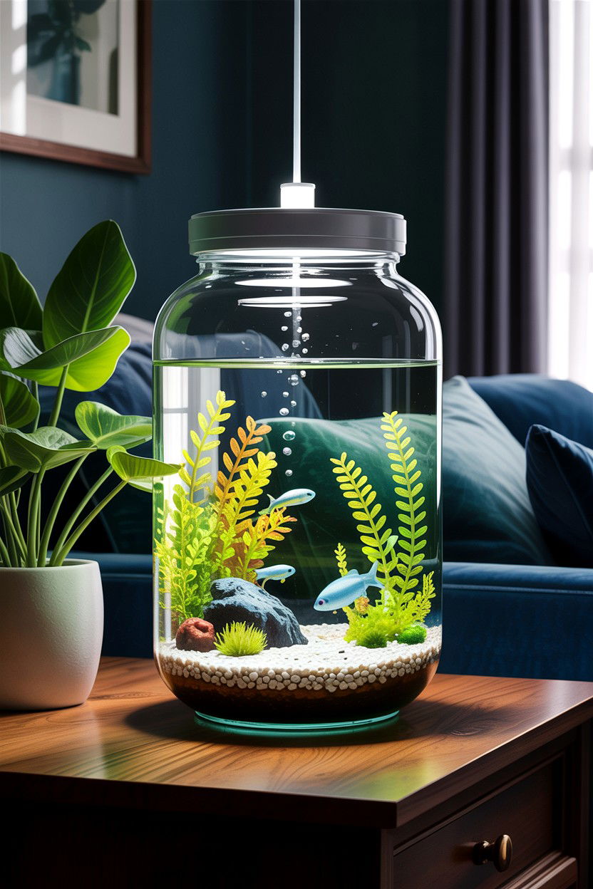 Aquatic terrarium - 30 bedroom terrariums