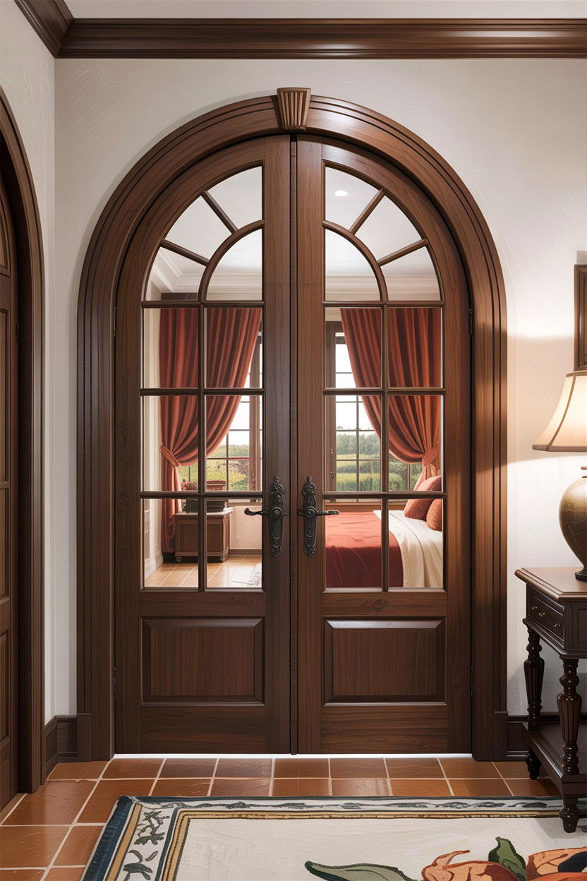 Arched Bedroom French Doors - 30 bedroom french doors