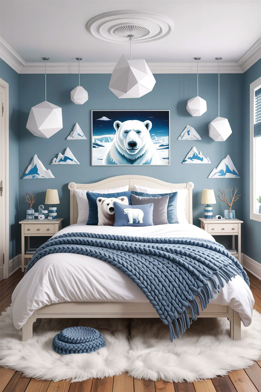 Arctic Theme Bedroom - 30 explorer bedroom ideas