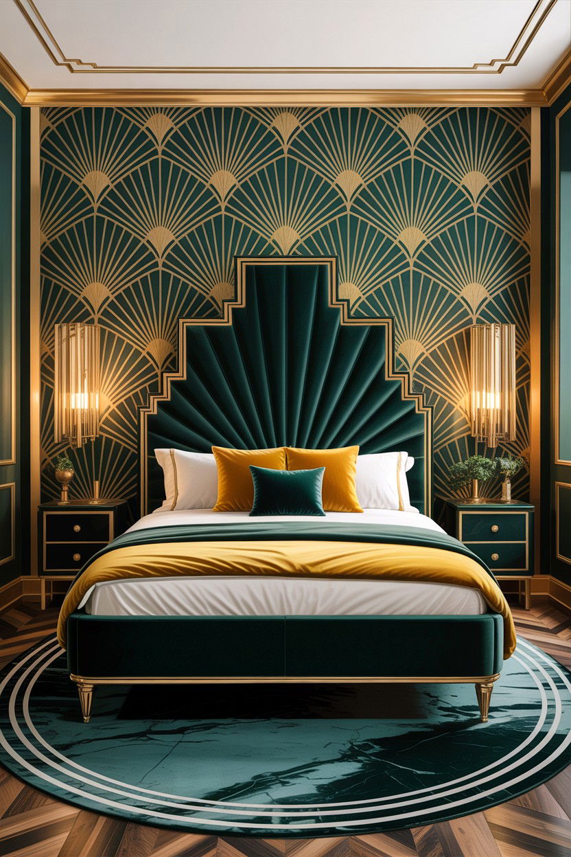 Art Deco Bedroom - 30 before and after bedroom ideas