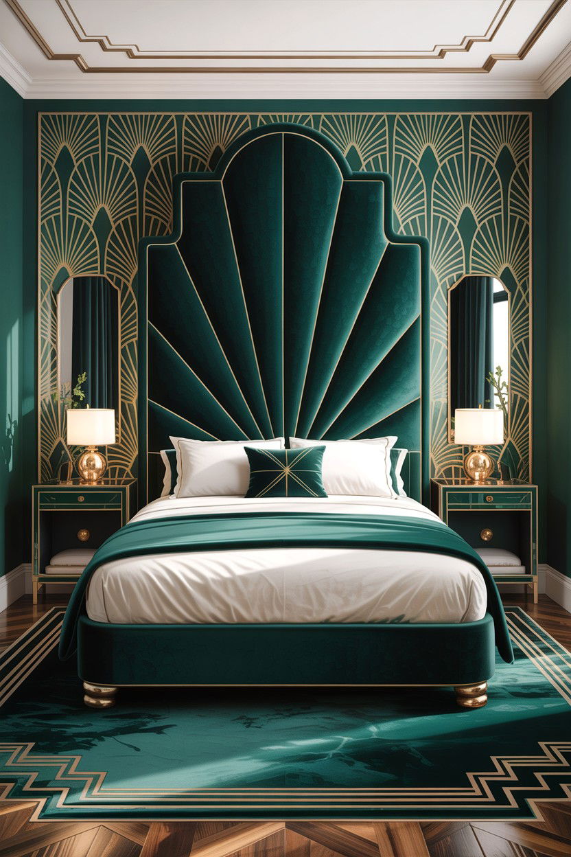 Art Deco Bedroom - 30 couples bedroom ideas