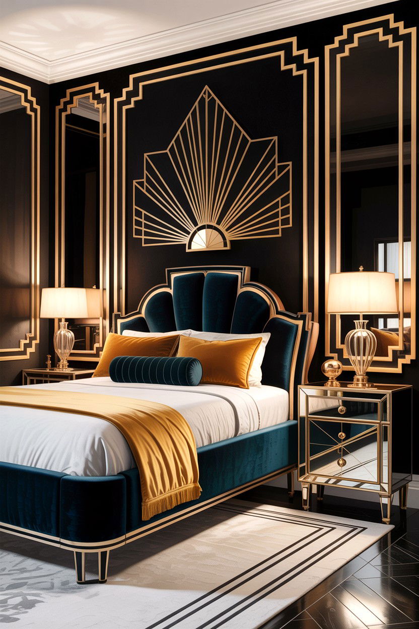Art Deco Bedroom - 30 easy bedroom ideas
